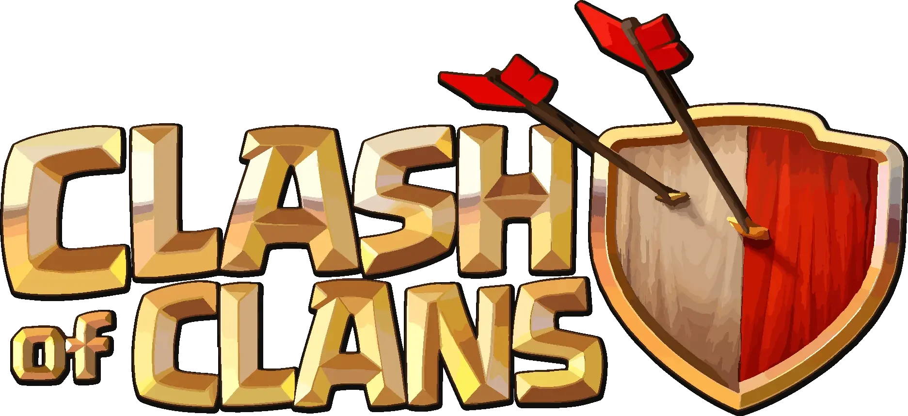 clash of clans mod apk logo